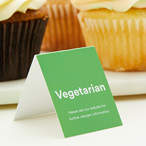 Vegetarian Dietary Place Card
